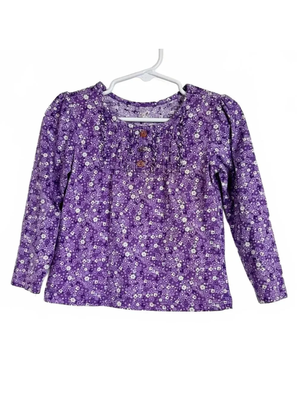 The Children's Place Purple Long Sleeve Blouse Girl's Size 3T